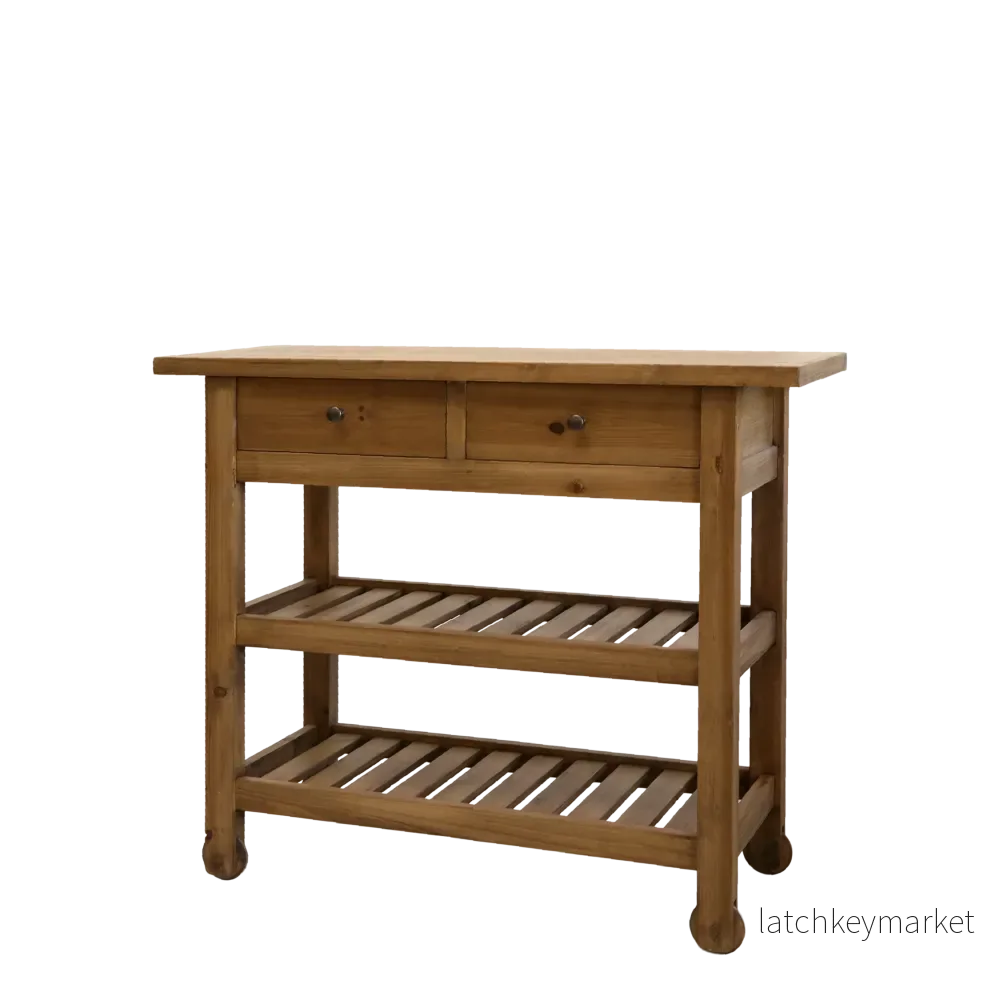 Chic Antique Avlastningsbord med hjul H85/L100/B40 cm Chic Antique Avlastningsbord med hjul H85/L100/B40 cm