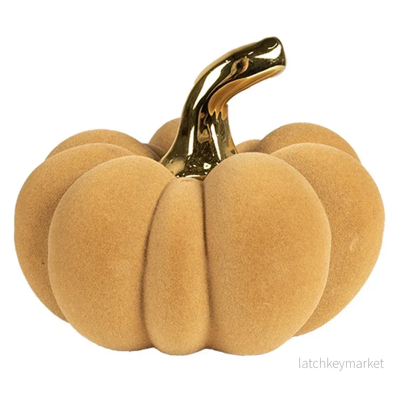 Dekoration Pumpa Gul Ø 15×12 cm REA Dekoration Pumpa Gul Ø 15×12 cm REA