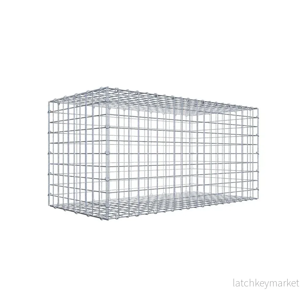 Gabion 100 cm x 50 cm x 50 cm (L x H x D), maskstorlek 5 cm x 5 cm, C-ring Gabion 100 cm x 50 cm x 50 cm (L x H x D), maskstorlek 5 cm x 5 cm, C-ring