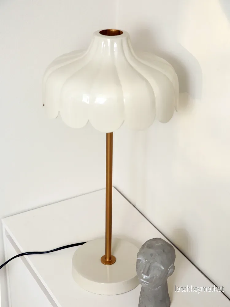 Bordslampa Wells Beige - Bild 3