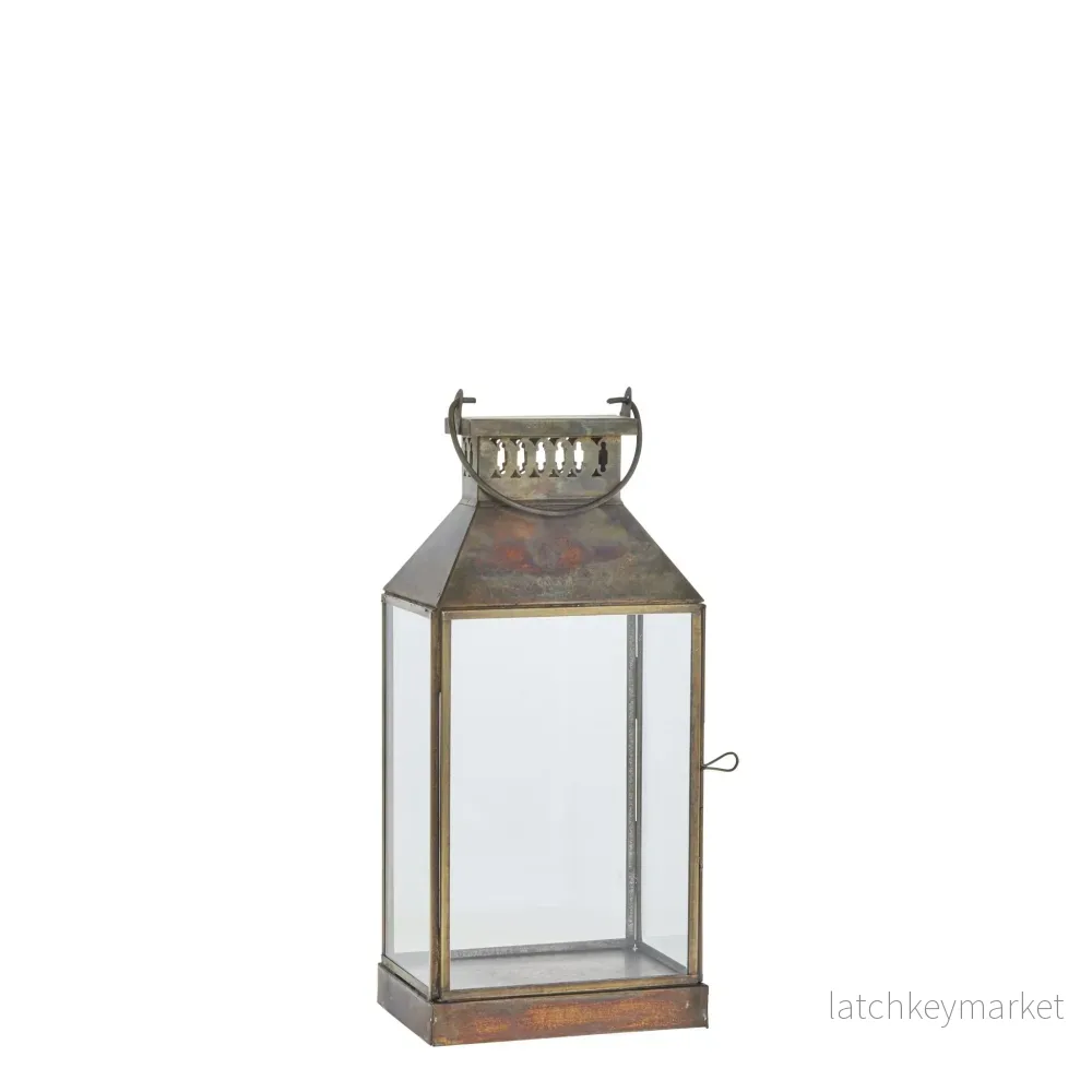 Signe lykta H30,5 cm. antikt guld - Bild 2