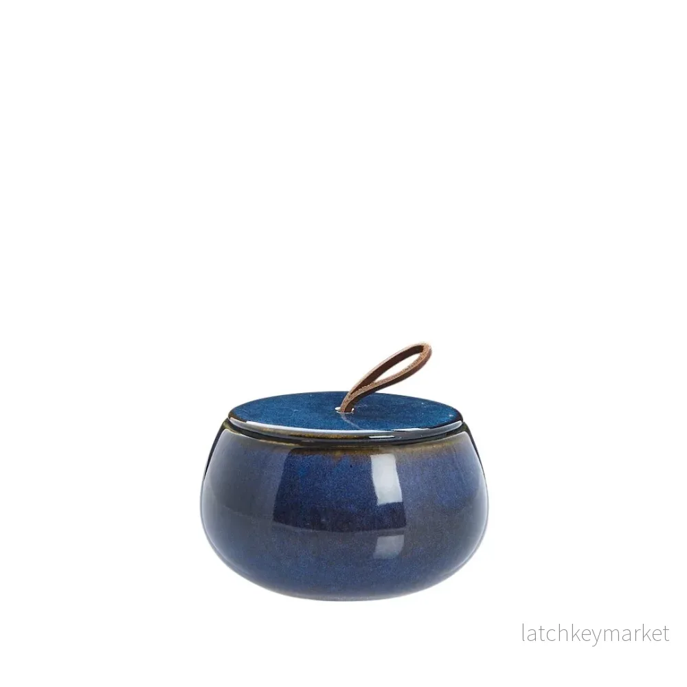 Amera krukka H7,5 Ø11,5 cm. blå Amera krukka H7,5 Ø11,5 cm. blå