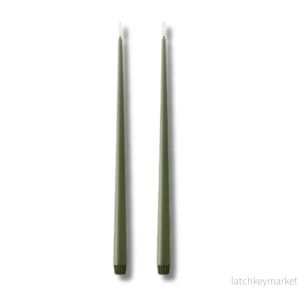 ESTER & ERIK LED ljus 2 pack GREEN SOIL 40 CM ESTER & ERIK LED ljus 2 pack GREEN SOIL 40 CM