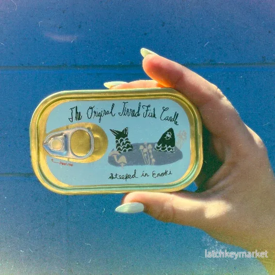 Tinned Fish Candle - Enoki Forest Soy Wax Candle