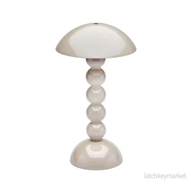 Bobbin LED Lamp Beige Bobbin LED Lamp Beige