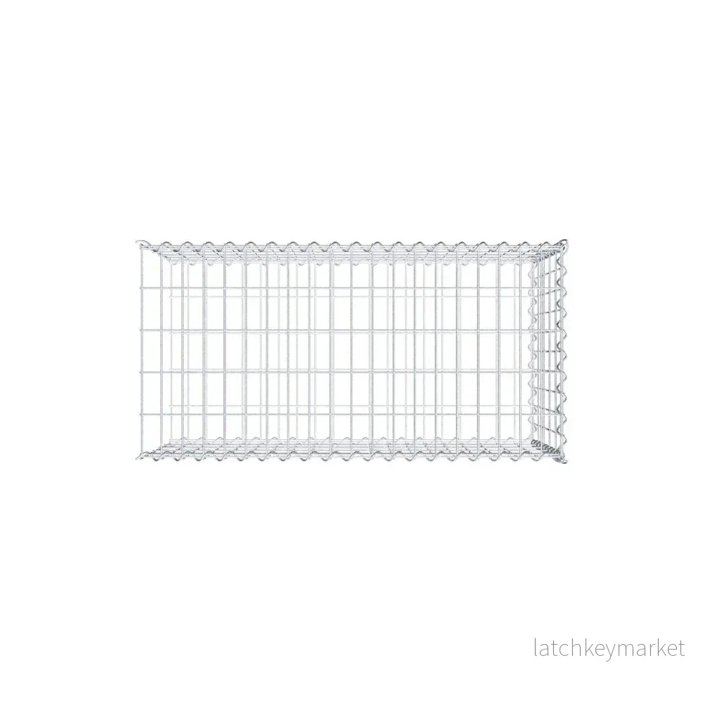 Extra gabion typ 2 100 cm x 50 cm x 50 cm (L x H x D), maskstorlek 5 cm x 10 cm, spiral - Bild 3