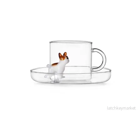 Tea Cup w saucer French Bulldog Tea Cup w saucer French Bulldog