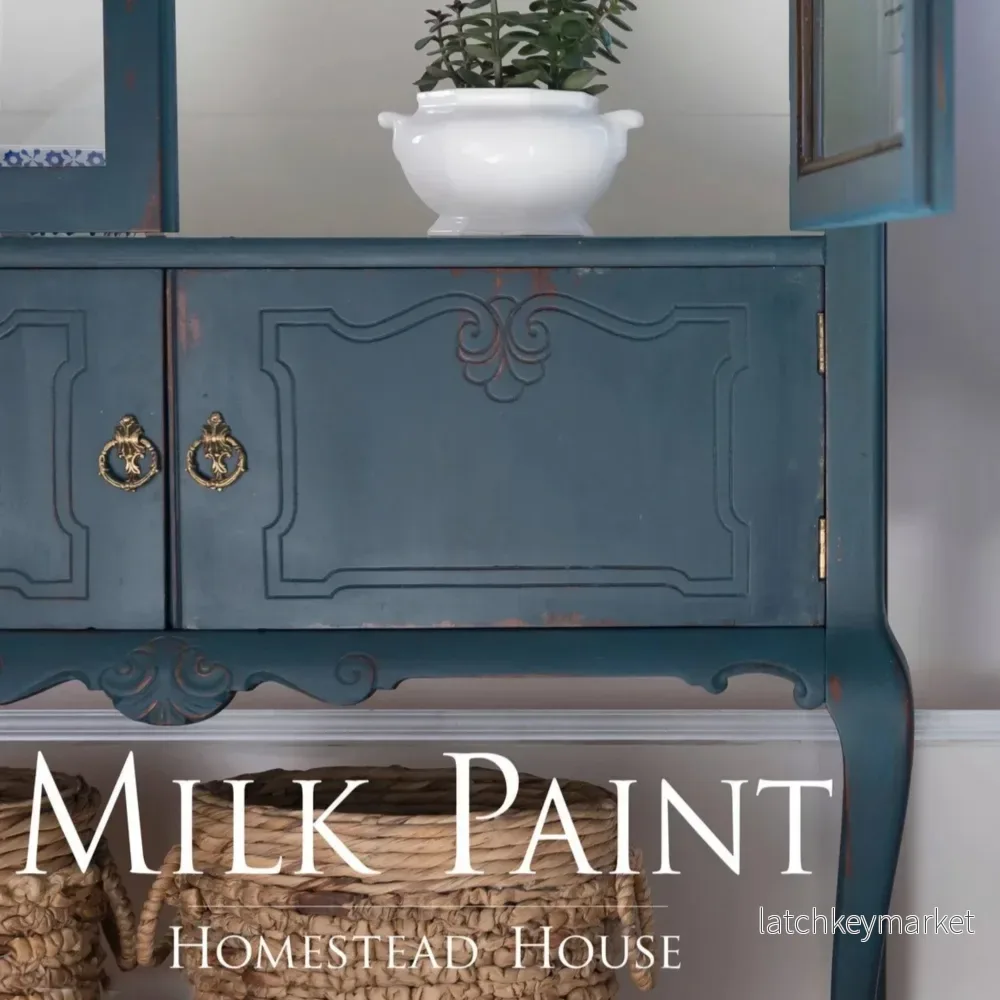 Milk paint Homestead Blue – Homestead House Milk paint Homestead Blue – Homestead House