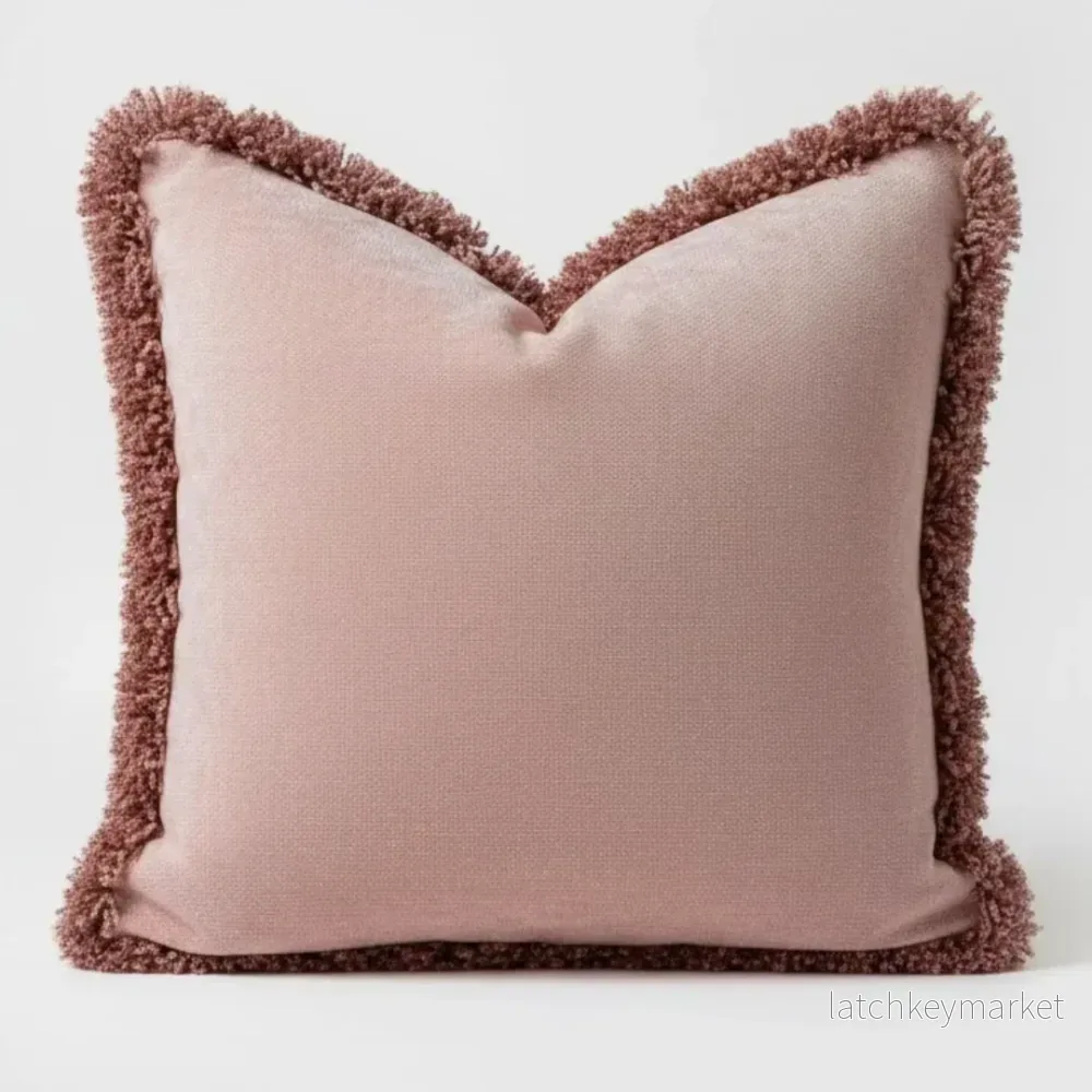 Kuddfodral Blush med Frans Kuddfodral Blush med Frans