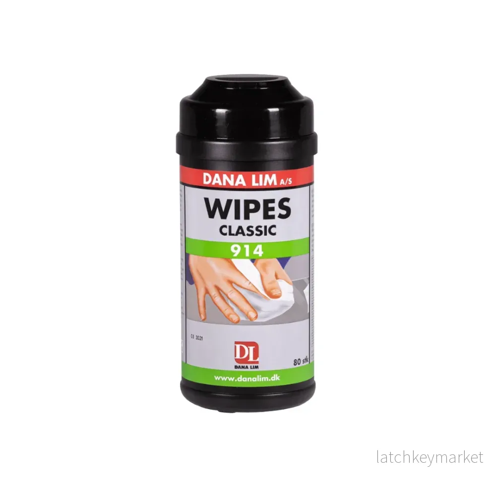 Wipes Classic 914 – Svart 80-ST Wipes Classic 914 – Svart 80-ST