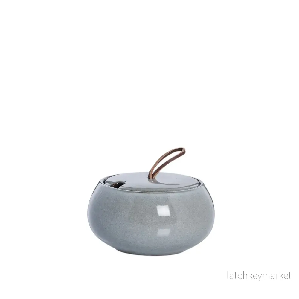 Amera sockerskål H7 Ø13 cm. grå