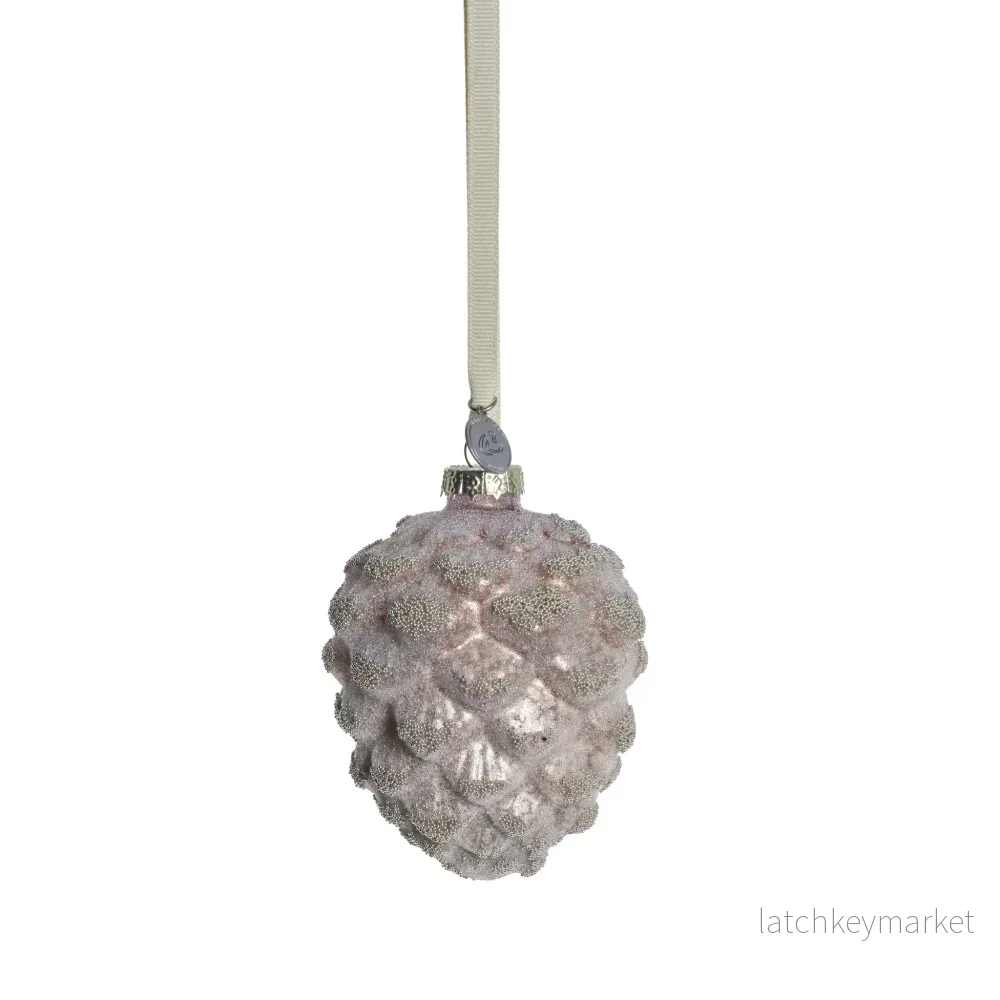 Norille ornament H9,5 cm. støvet rosa Norille ornament H9,5 cm. støvet rosa