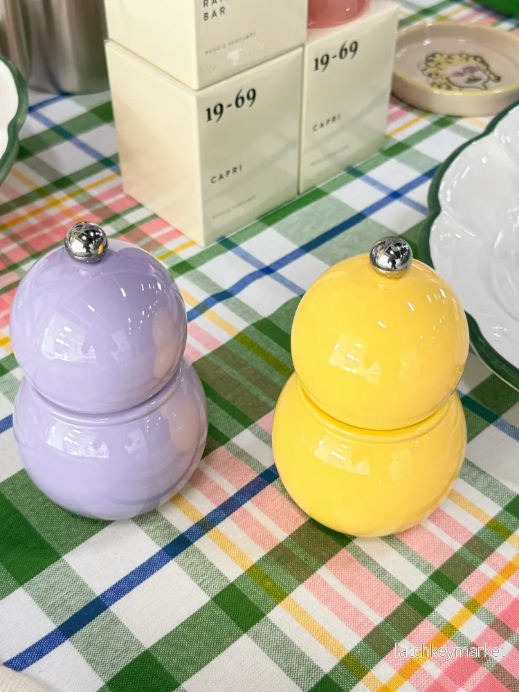 Small Bobbin Salt & Pepper Mill Lilac - Bild 3
