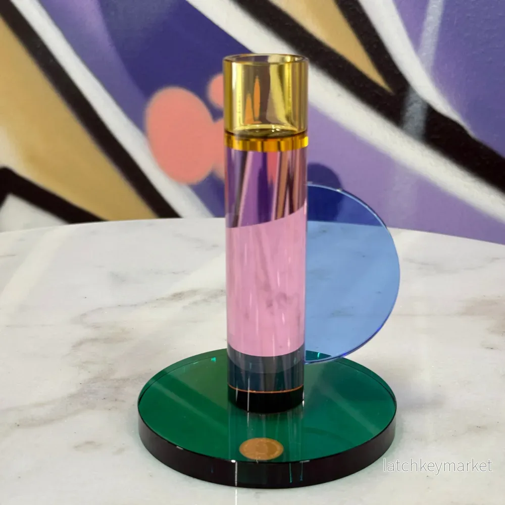 Astro Candle Holder Pink Astro Candle Holder Pink