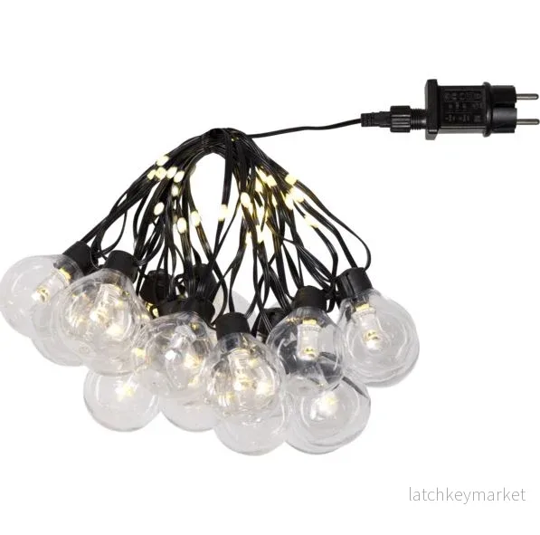 Trädgårdsbelysning ljusslinga med 8 olika blinkfunktioner 530cm Trädgårdsbelysning ljusslinga med 8 olika blinkfunktioner 530cm