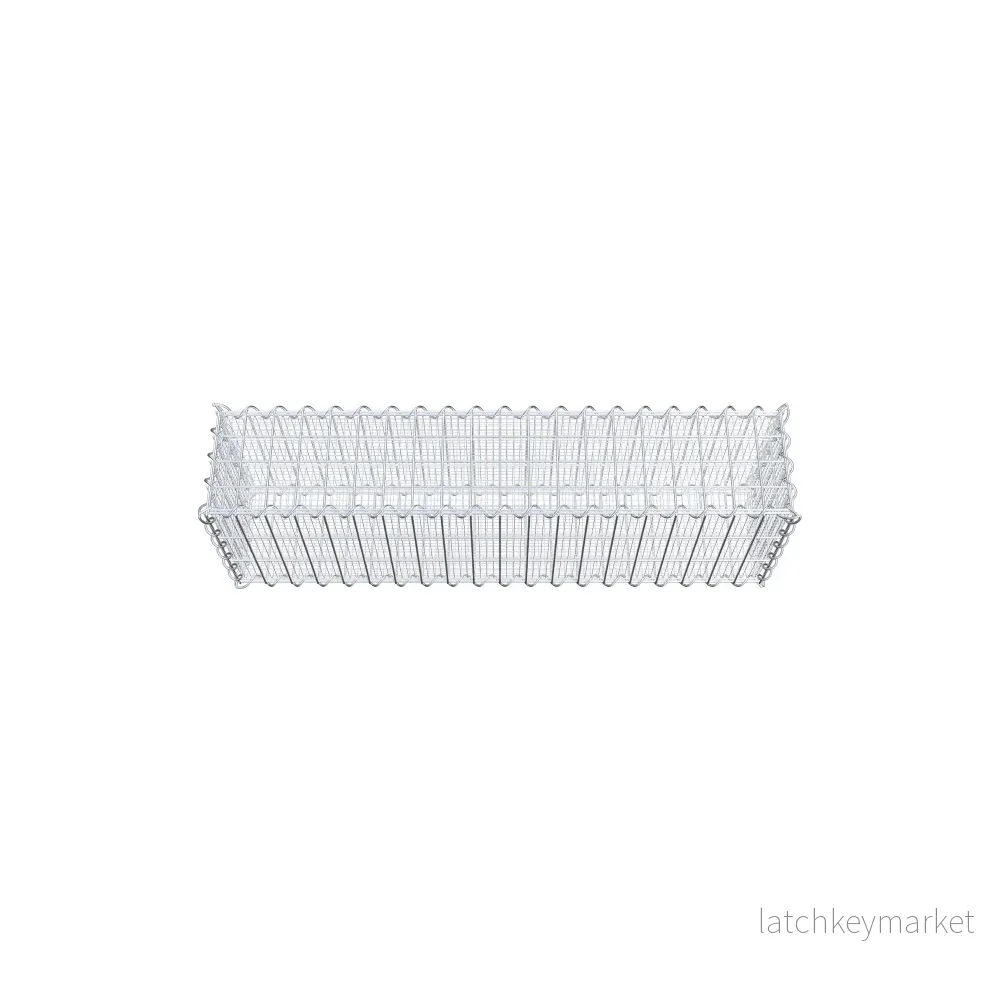 Sandgabion 100 cm x 30 cm x 20 cm (L x H x D), maskstorlek 5 cm x 10 cm, spiral - Bild 3