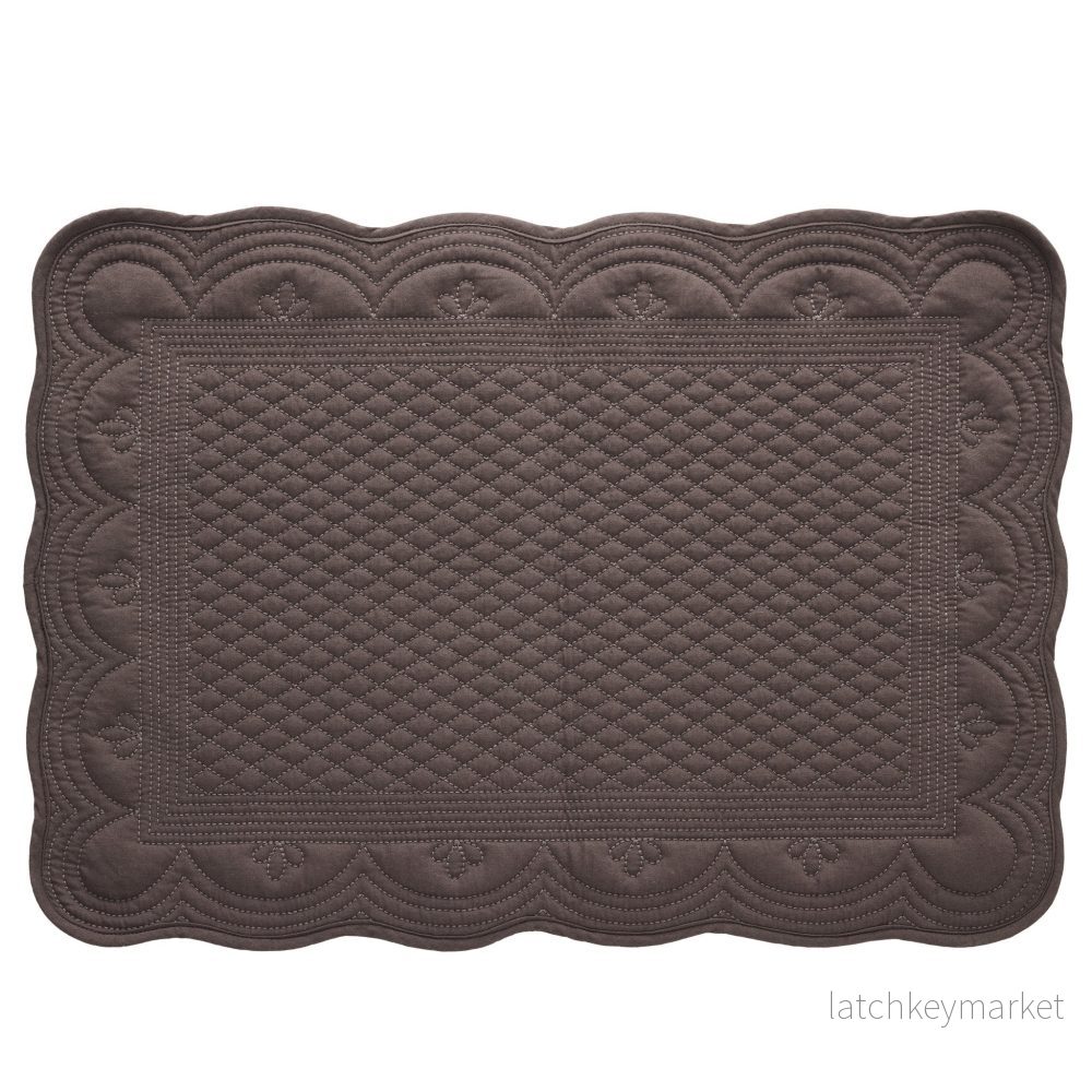 Estrid underlägg 48,5×33,5 cm. brun Estrid underlägg 48,5×33,5 cm. brun