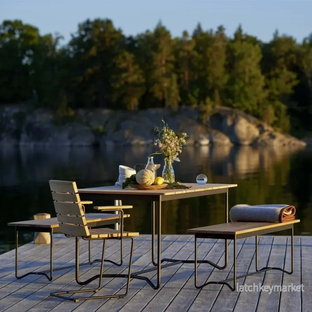 Grinda Karmstol - Teak - Bild 2