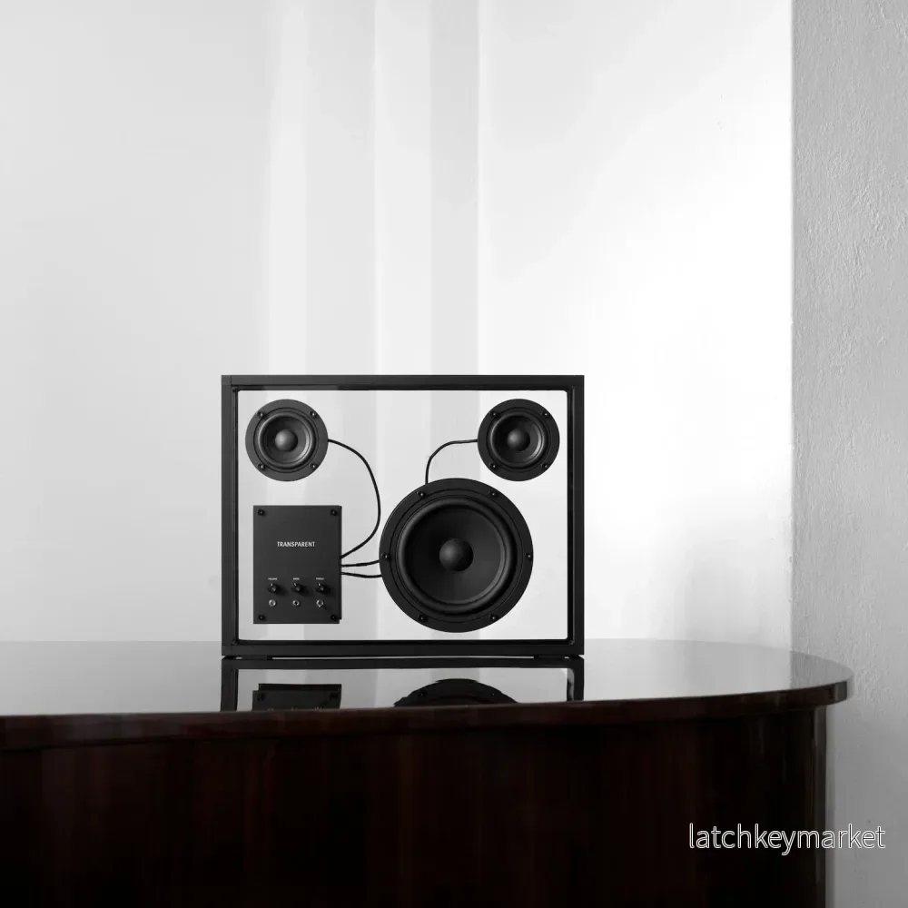 TRANSPARENT Speaker Black TRANSPARENT Speaker Black