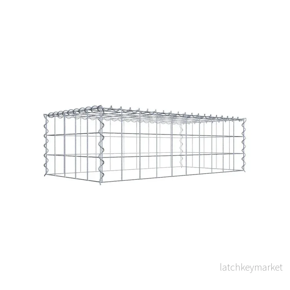 Extra gabion typ 3 100 cm x 30 cm x 50 cm (L x H x D), maskstorlek 10 cm x 10 cm, spiral Extra gabion typ 3 100 cm x 30 cm x 50 cm (L x H x D), maskstorlek 10 cm x 10 cm, spiral