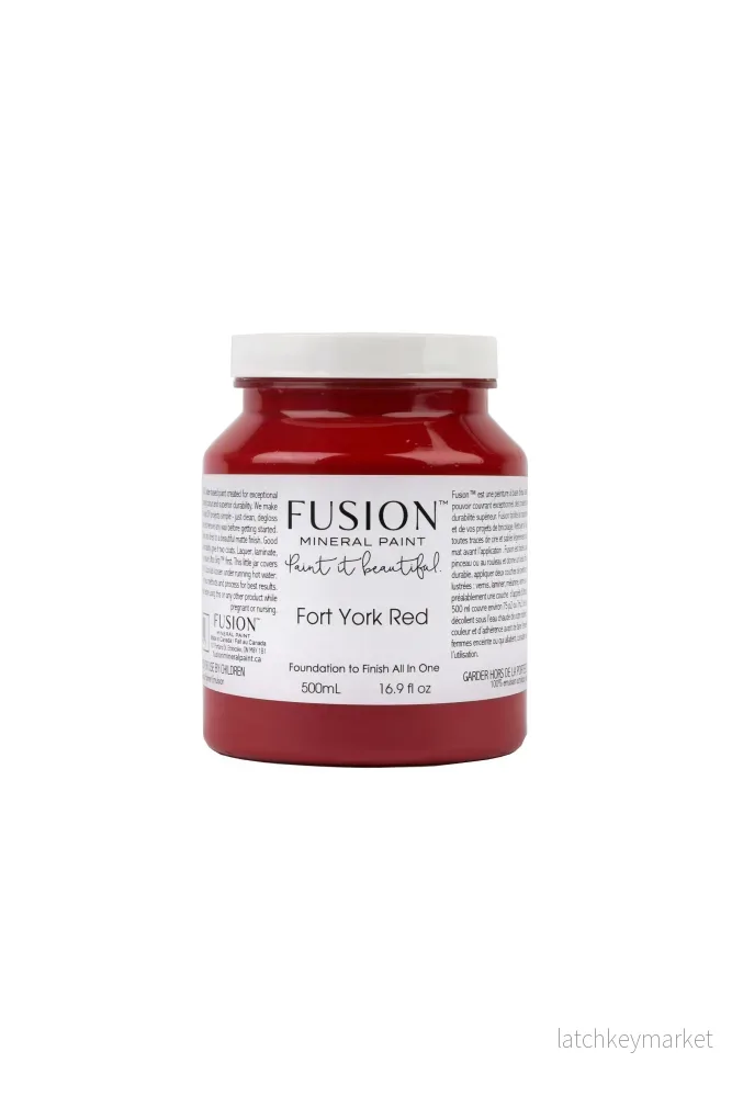 Fusion Mineral Paint Fort York Red - Bild 3