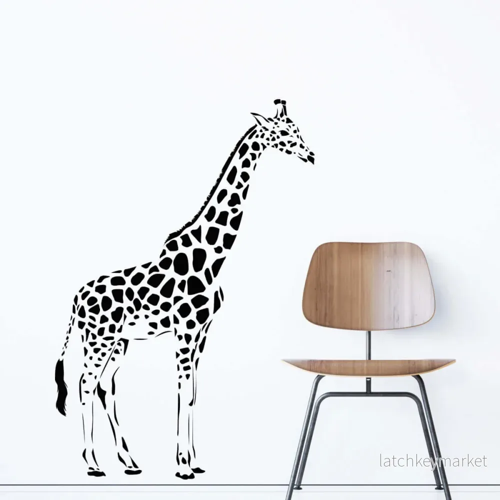 Väggdekor giraff