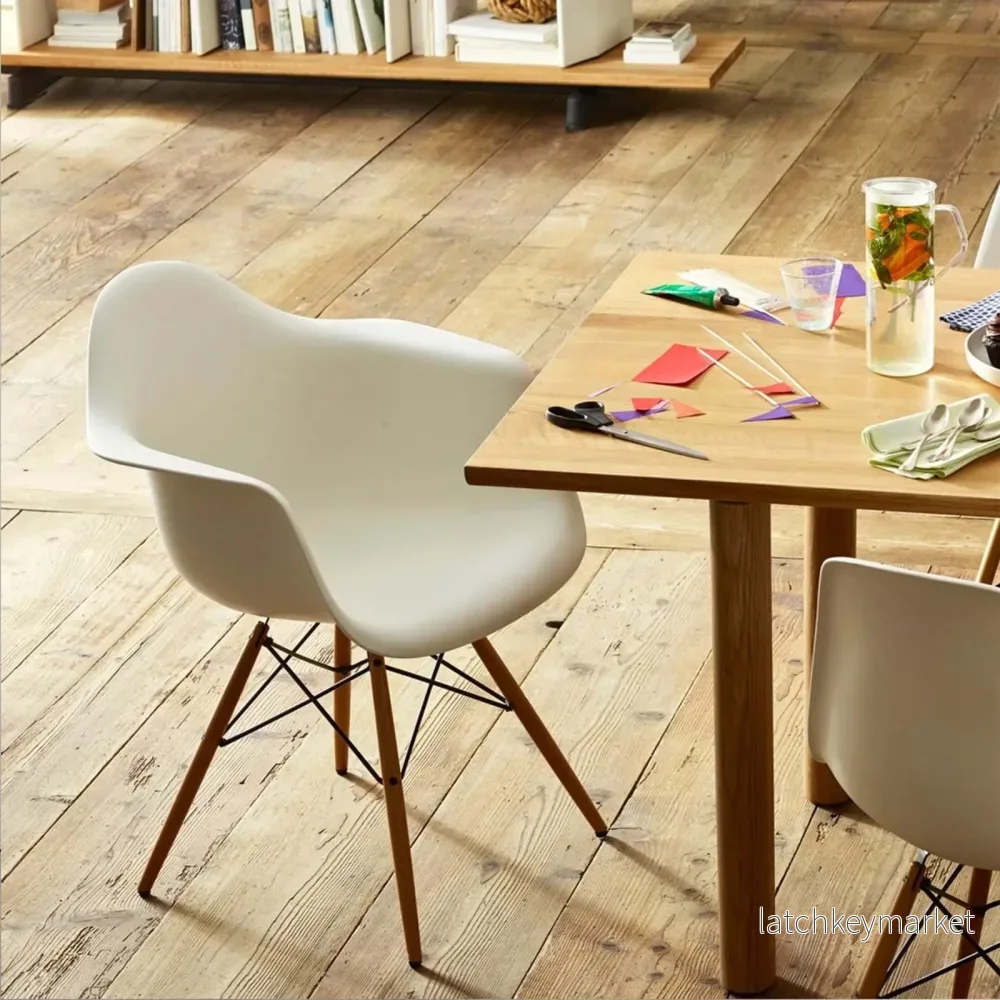 Eames Plastic Armchair RE DAW - Ash Honey Tone - Bild 2
