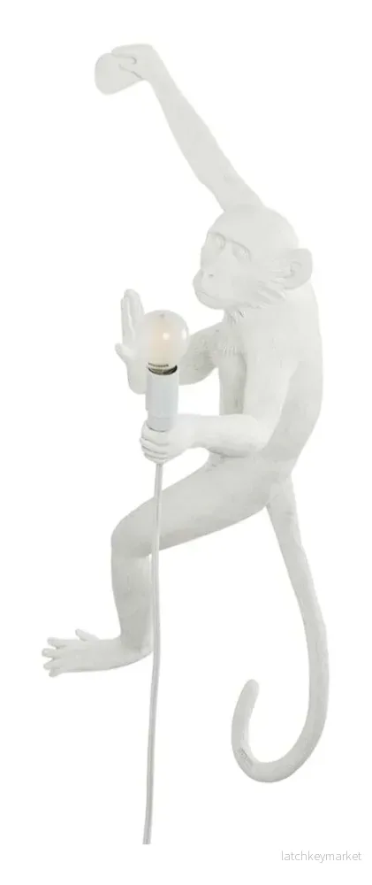 Monkey Lamp Hanging Right