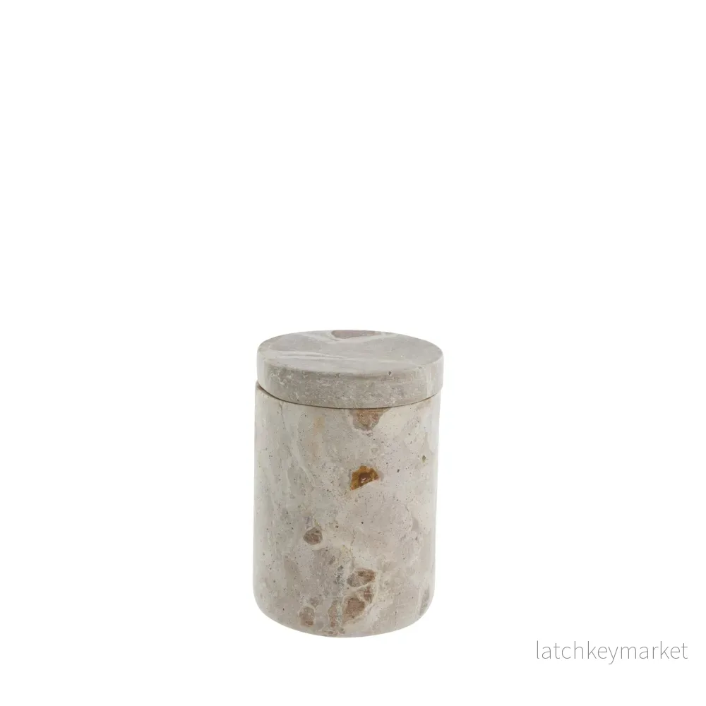 Ellia krukka H9 cm. sand marmor Ellia krukka H9 cm. sand marmor