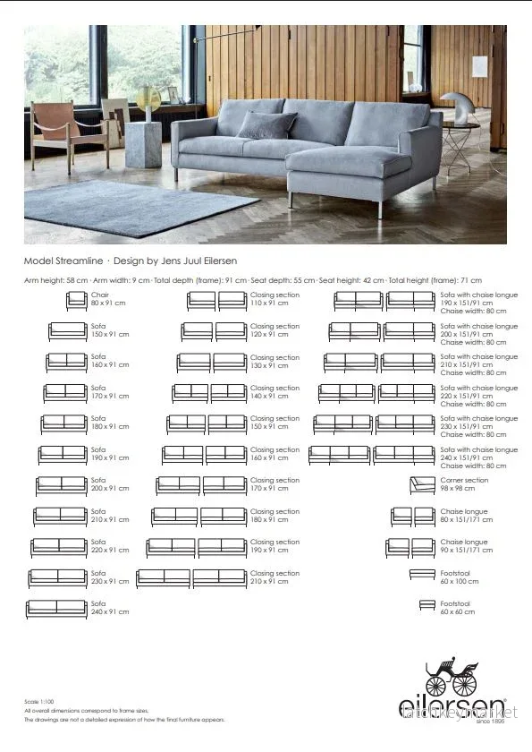 EIlersen Streamline soffa - Bild 3