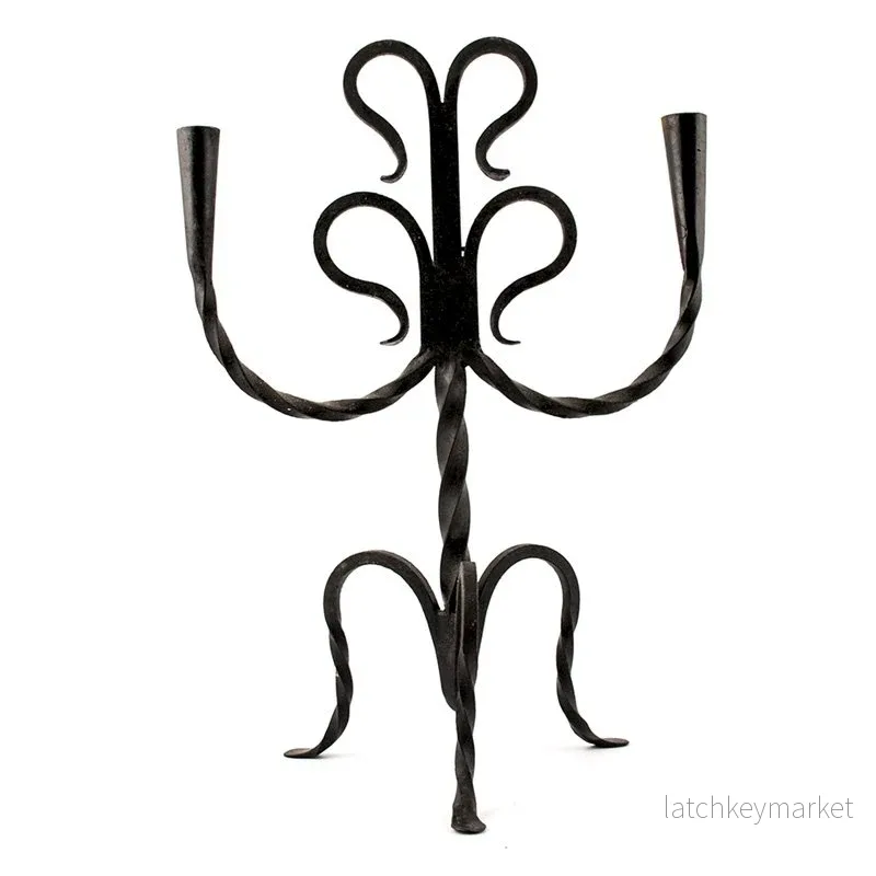 Ljusstake smide Ljusstake smide