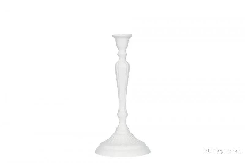 Ljusstake Flowery Emalj Shell Ø12x27cm 1 st REA Ljusstake Flowery Emalj Shell Ø12x27cm 1 st REA