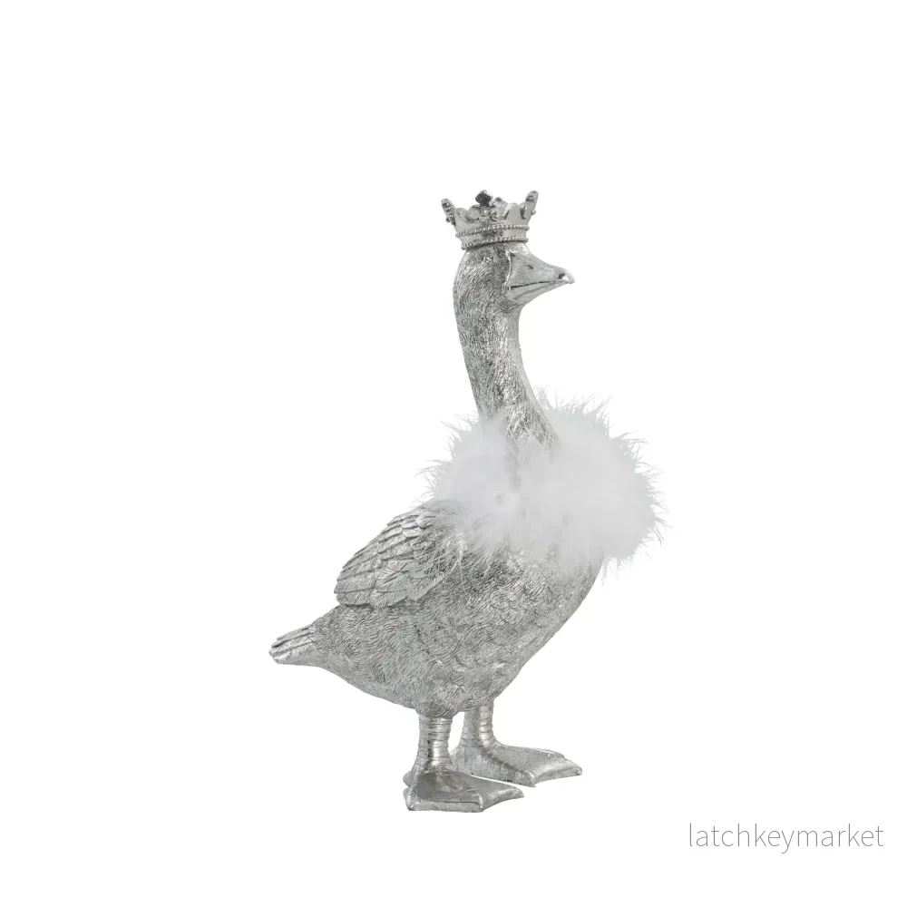 Segilla julgås 26,5 cm. antikt silver Segilla julgås 26,5 cm. antikt silver