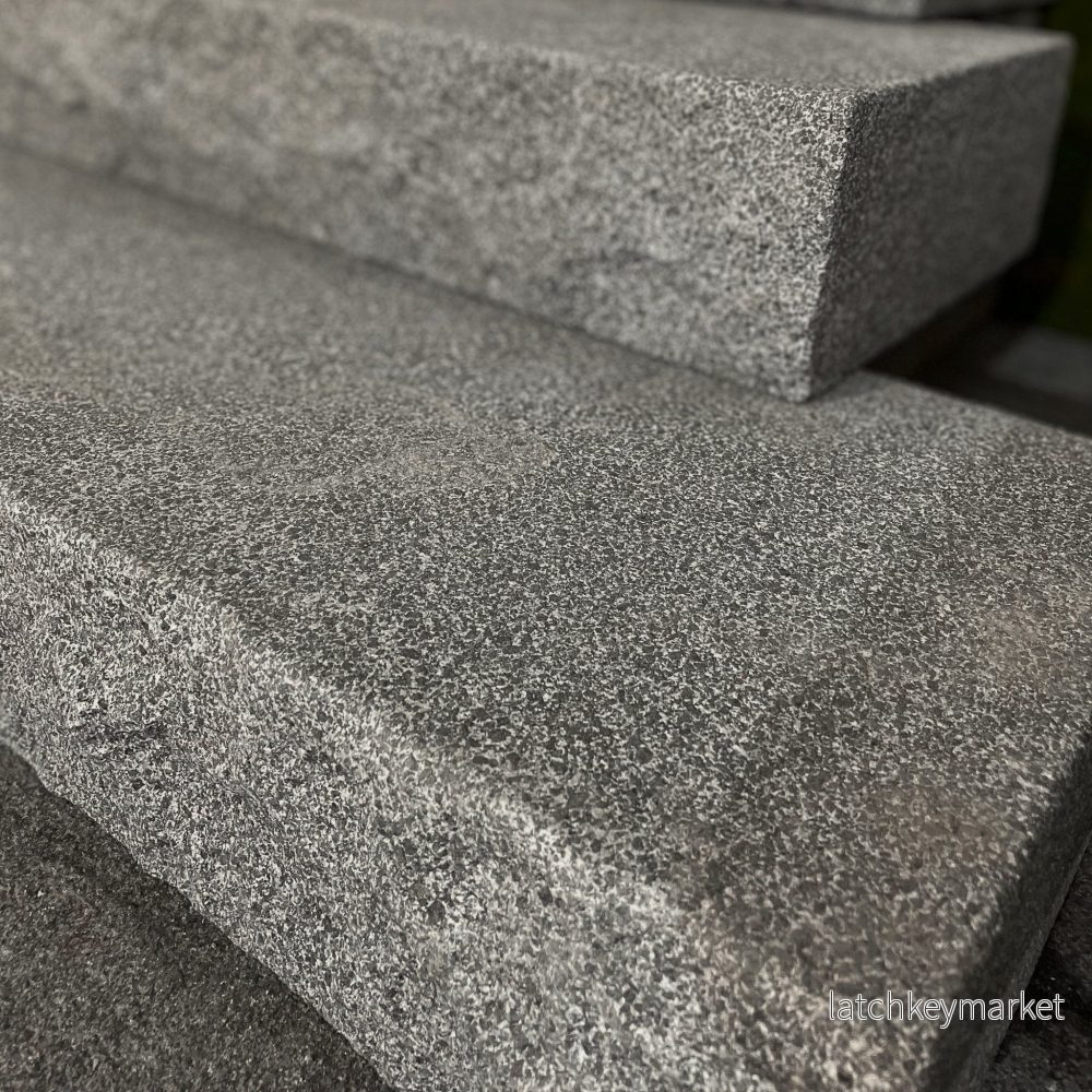 Stentrappa Granit Premium Grafitgrå 1200x350x150 - Bild 2