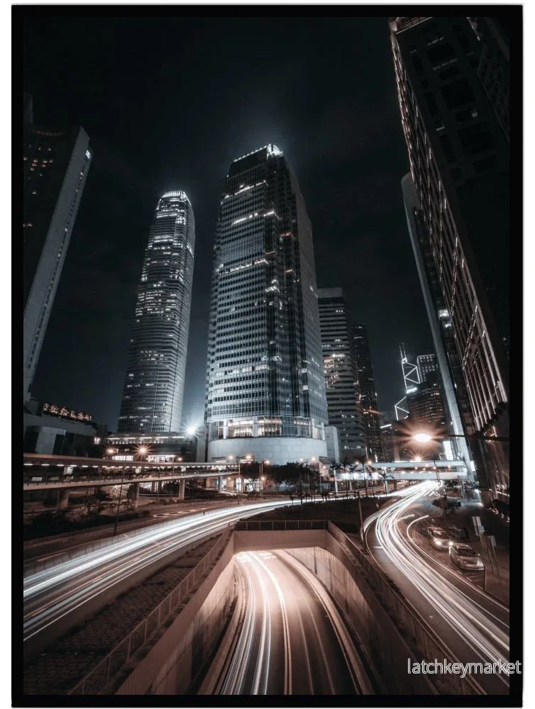 Poster city lights Poster city lights