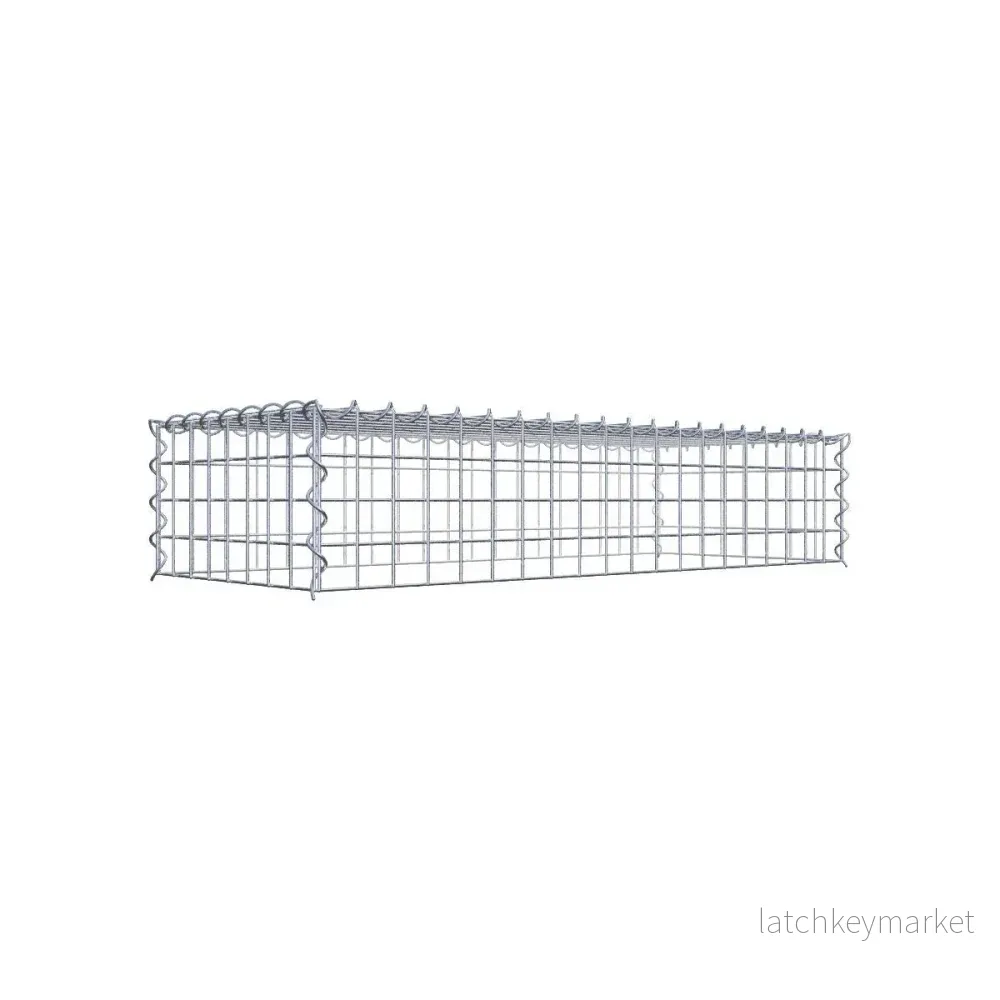 Extra gabion typ 3 100 cm x 20 cm x 40 cm (L x H x D), maskstorlek 5 cm x 5 cm, spiral Extra gabion typ 3 100 cm x 20 cm x 40 cm (L x H x D), maskstorlek 5 cm x 5 cm, spiral