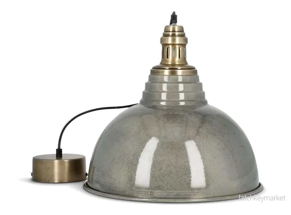 Taklampa Metall Sienna Granit 38x36cm HH Taklampa Metall Sienna Granit 38x36cm HH