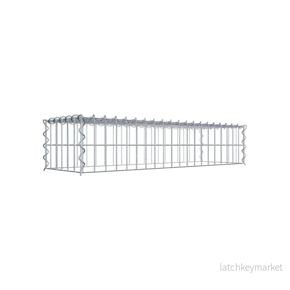 Extra gabion typ 3 100 cm x 20 cm x 30 cm (L x H x D), maskstorlek 5 cm x 10 cm, spiral Extra gabion typ 3 100 cm x 20 cm x 30 cm (L x H x D), maskstorlek 5 cm x 10 cm, spiral