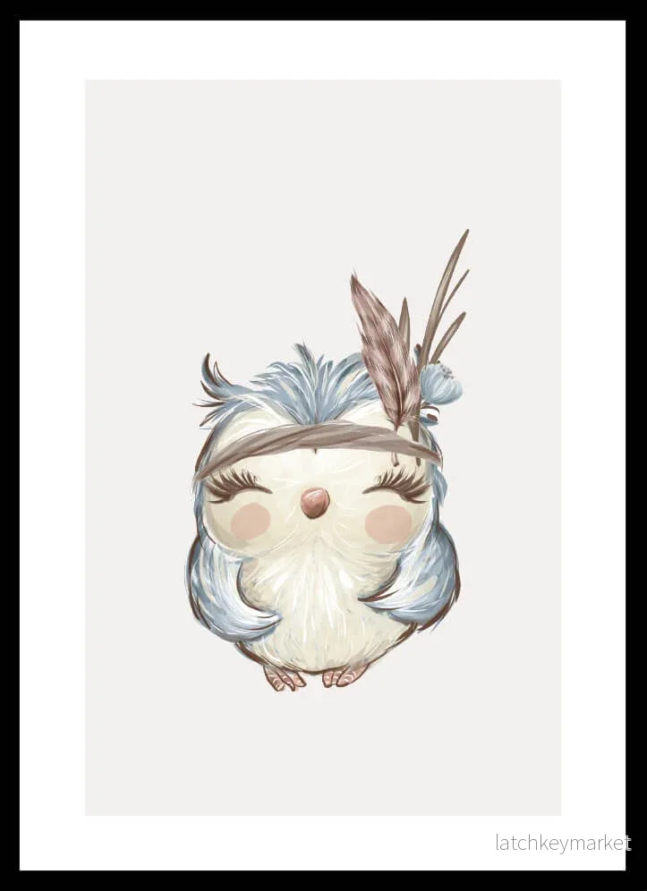 Barntavla - Owl
