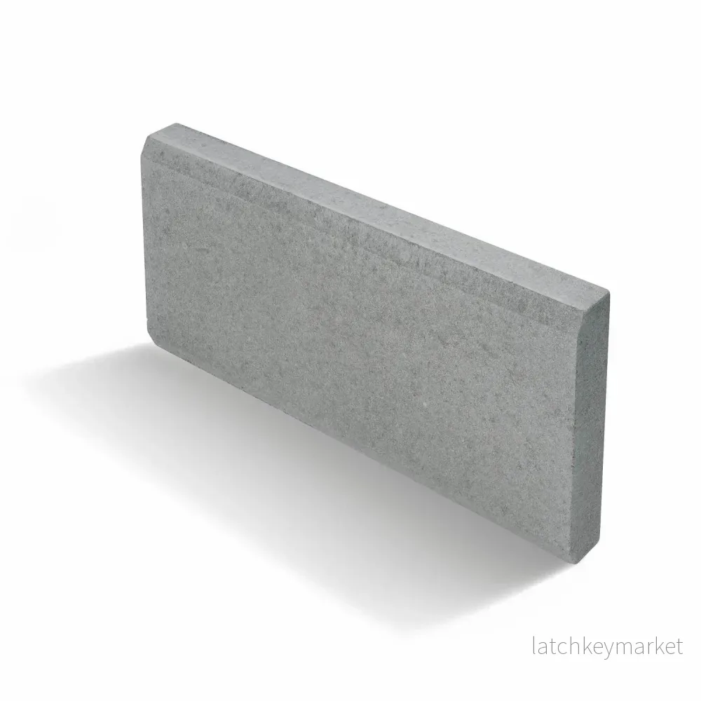 Trädgårdskantstöd Grå 500x250x50 Trädgårdskantstöd Grå 500x250x50