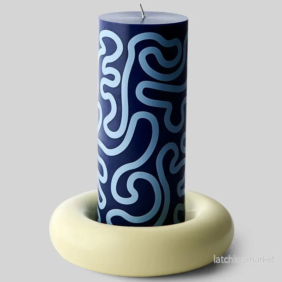 BOB Candle Holder Large Yellow - Bild 3
