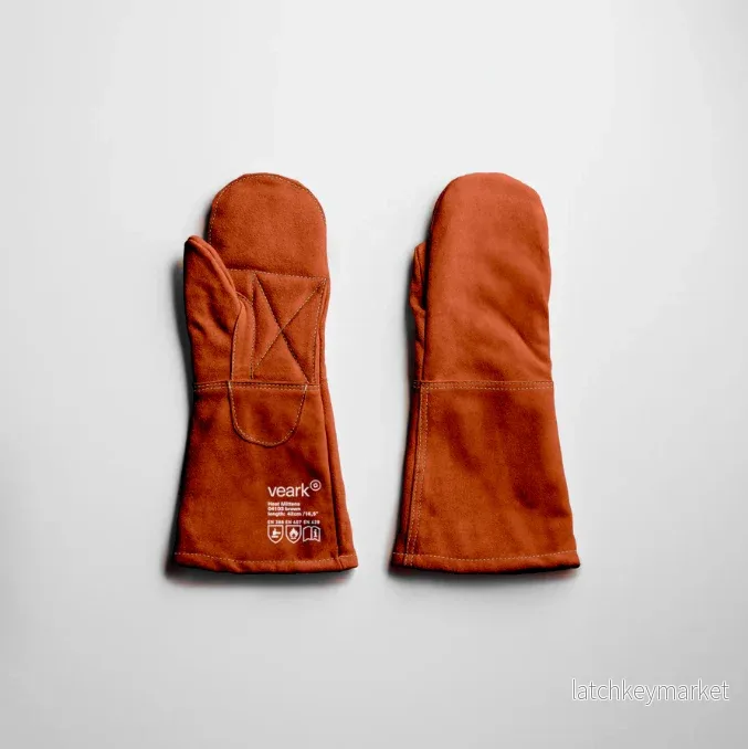 Veark Heat and Baking Mittens pair Veark Heat and Baking Mittens pair
