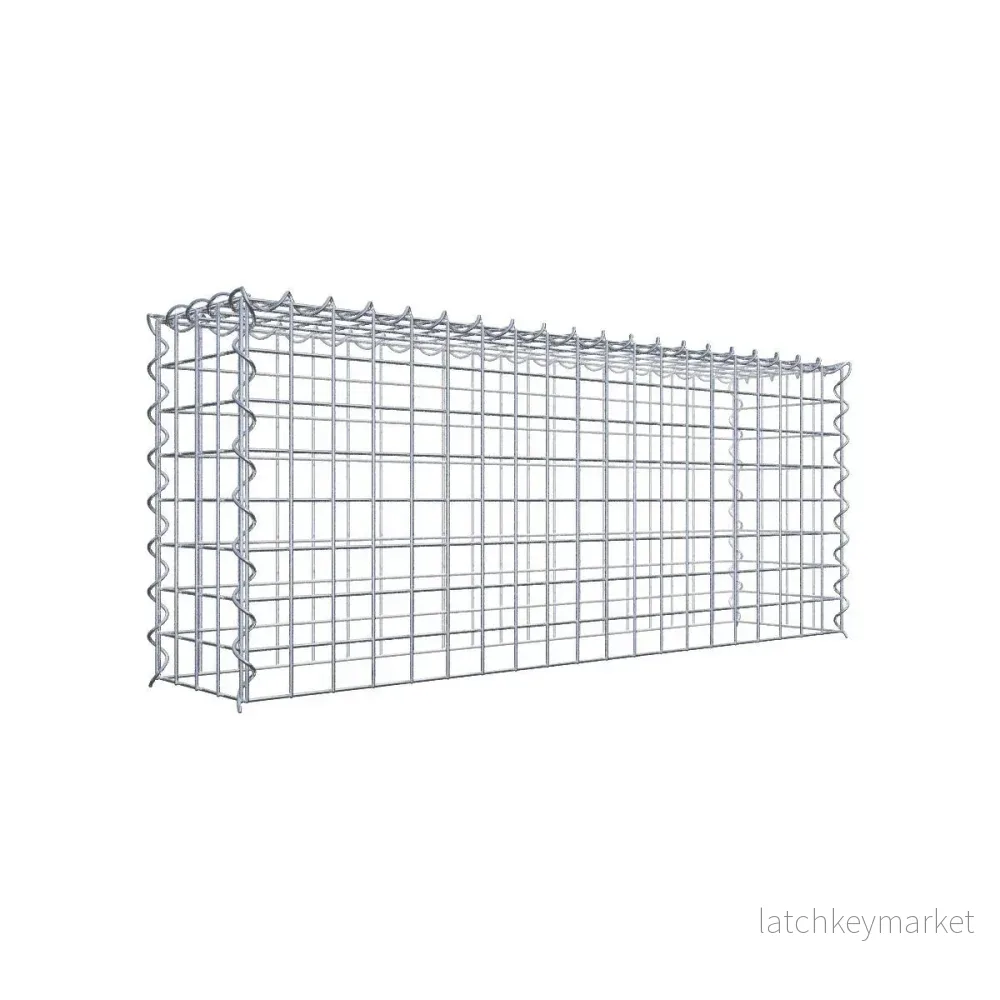 Extra gabion typ 3 100 cm x 40 cm x 20 cm (L x H x D), maskstorlek 5 cm x 5 cm, spiral Extra gabion typ 3 100 cm x 40 cm x 20 cm (L x H x D), maskstorlek 5 cm x 5 cm, spiral