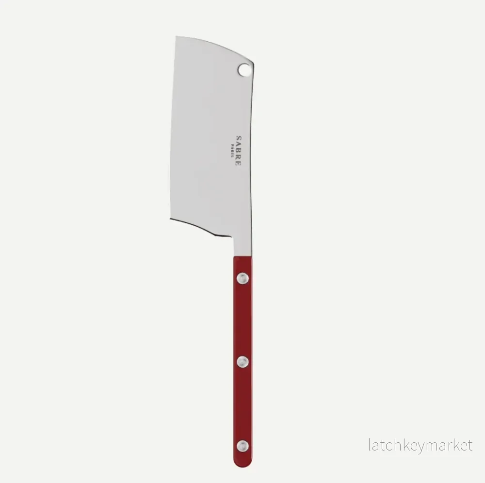 Sabre Paris Cheese Cleaver Burgundy Sabre Paris Cheese Cleaver Burgundy