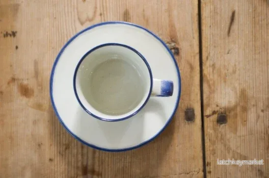 Coffee Cup with Saucer Blue - Bild 3
