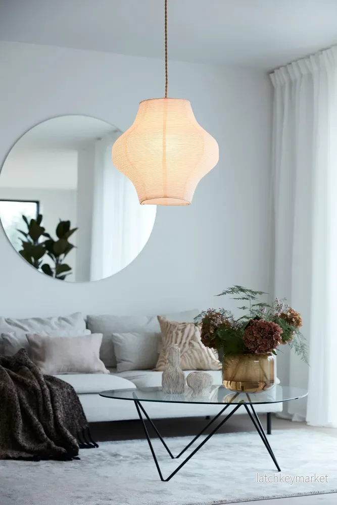 Takupphänge Textil Tvinnad Jute - Bild 3