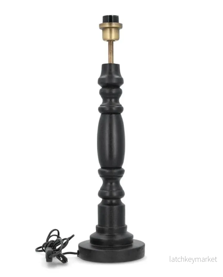 Bordslampa Lampfot Arvid Svart 55 cm Bordslampa Lampfot Arvid Svart 55 cm