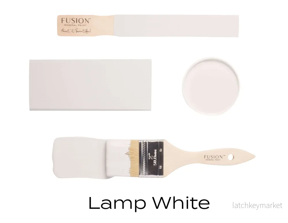 Fusion Mineral Paint Lamp White Fusion Mineral Paint Lamp White
