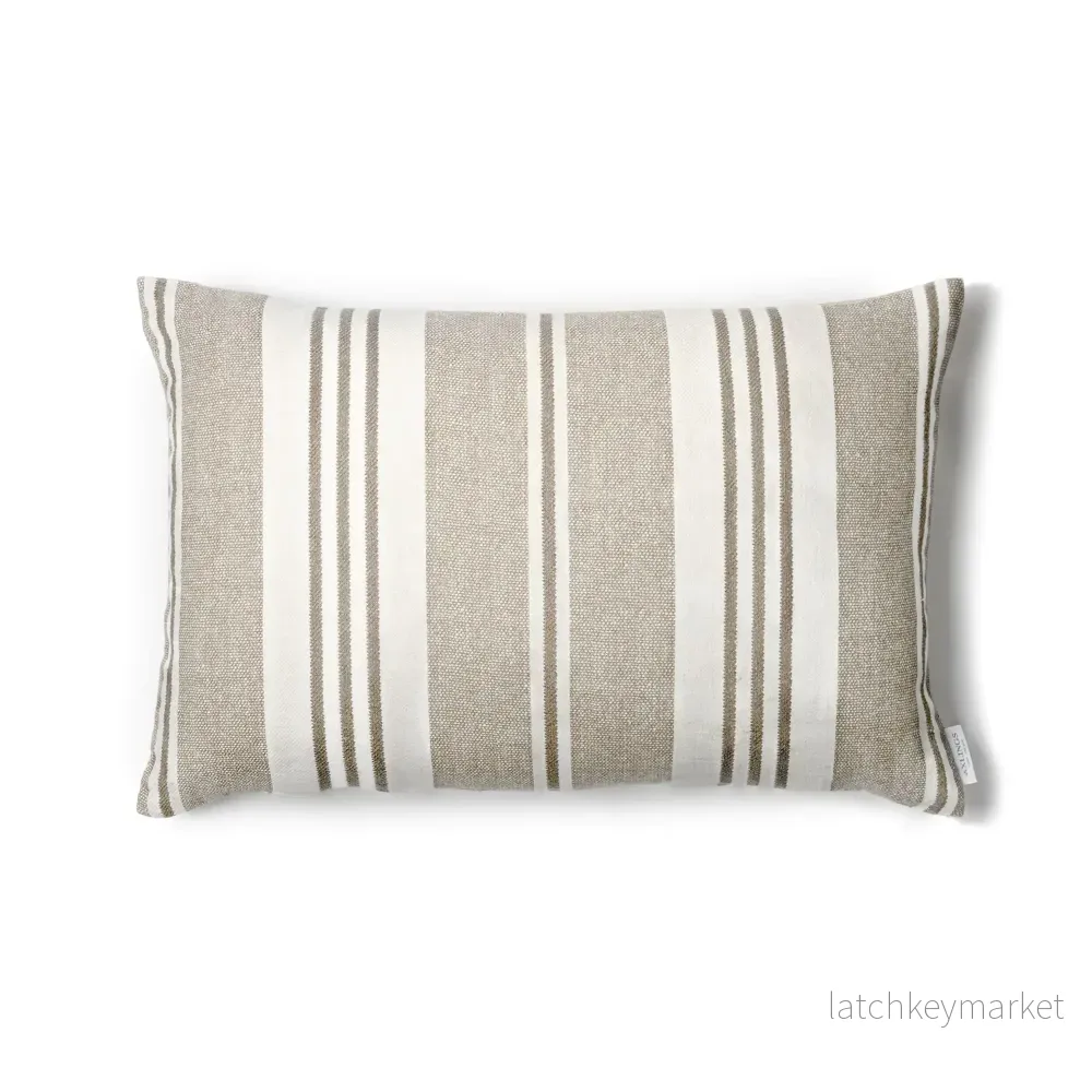 Kuddfodral Vändteg Axlings Randig Beige