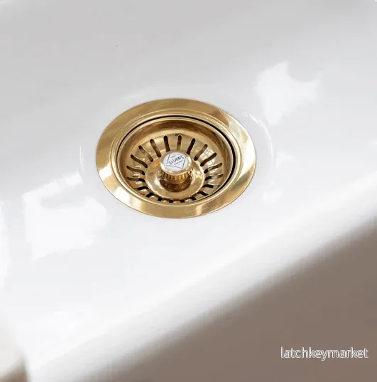 Bottenventil diskho guld - Bild 2
